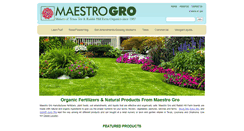 Desktop Screenshot of maestro-gro.com
